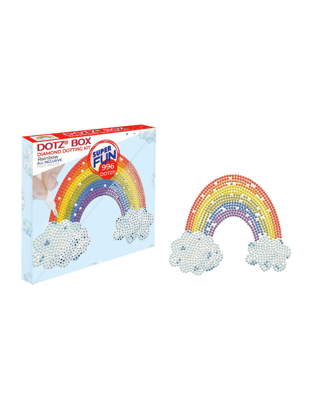 DIAMOND DOTZ BOXPANDA LOVE 15X15 865649