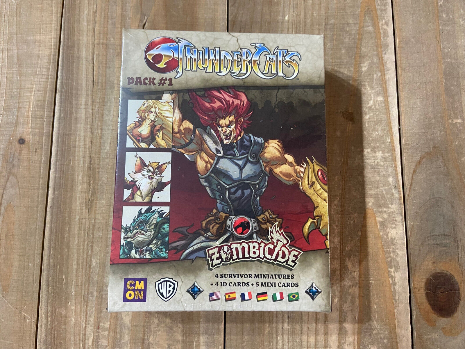 Zombicide Black Plague - Thundercats Pack 1 - CMON Multi-Lingual - Wb