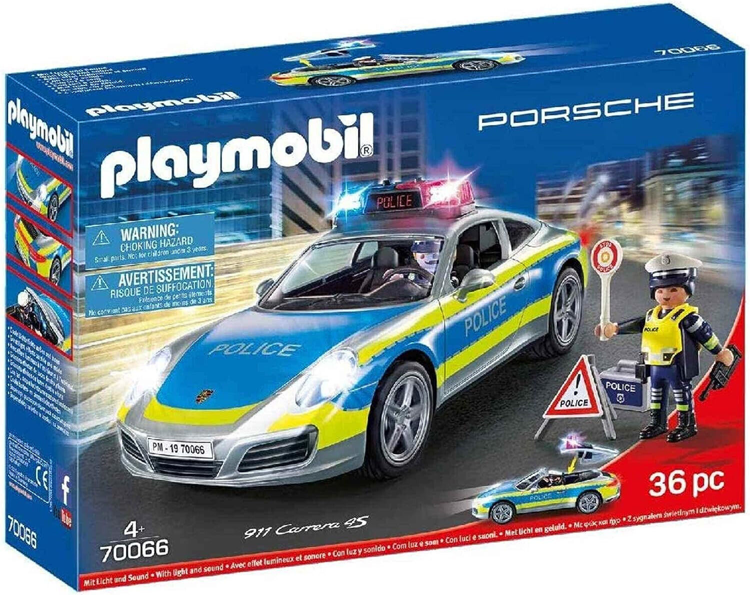Originale PLAYMOBIL Porsche 70066 - 911 carrera 4S