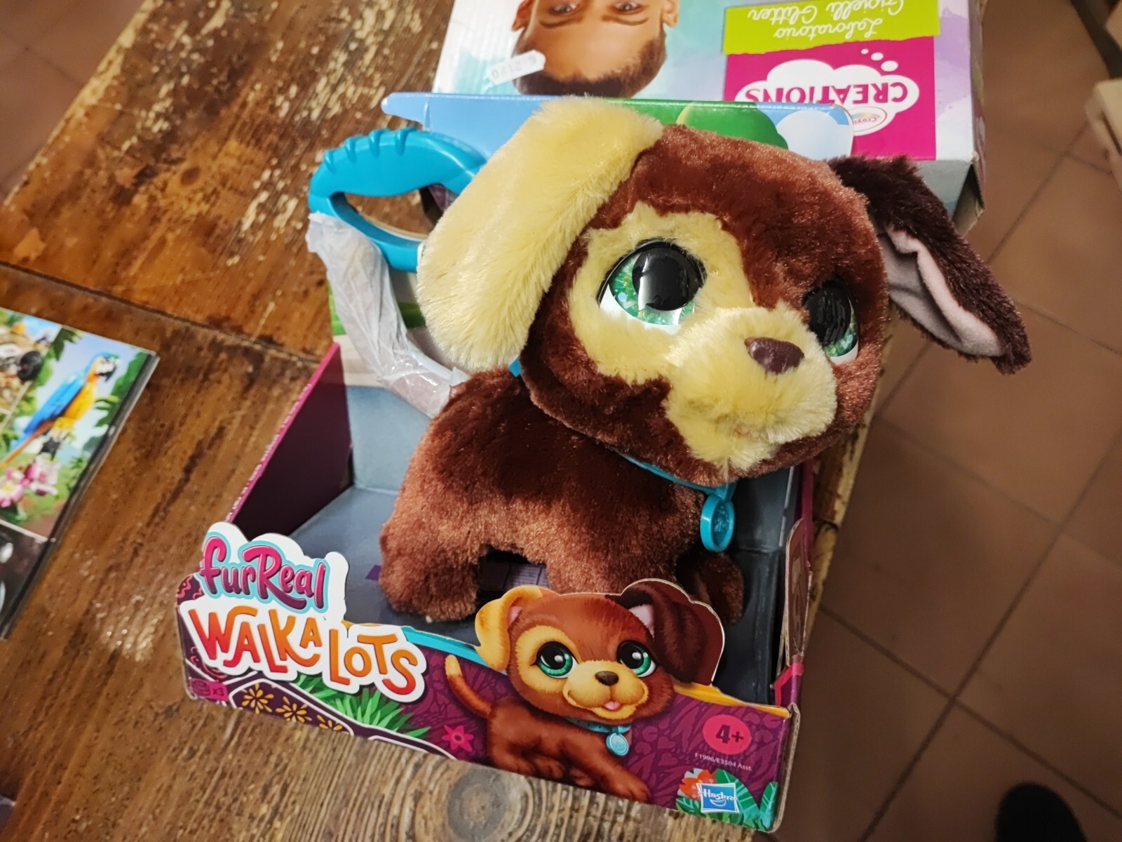 HASBRO - FUR REAL FRIENDS -  Walkalots - Cagnolino Peluche interattivo