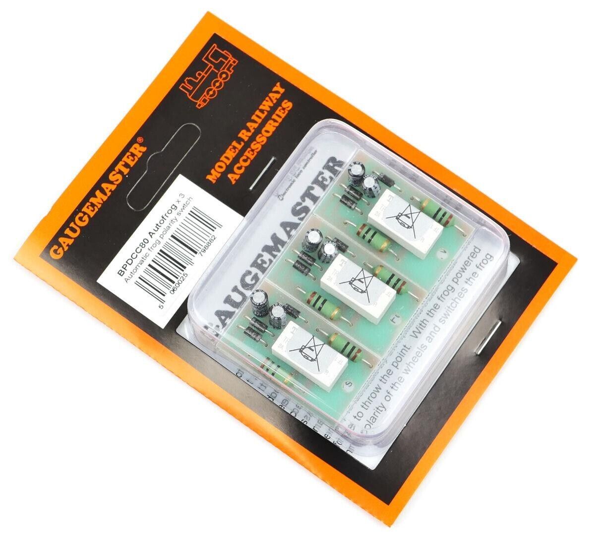 Gaugemaster BPDCC80 Autofrog - Confezione Di 3 Automatico Frog Polarity A T48