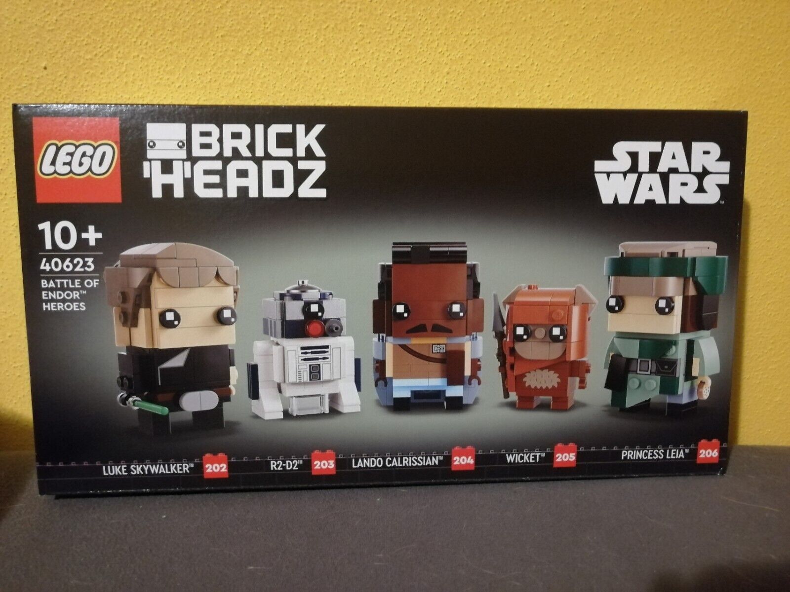 LEGO Star Wars Brickheadz 40623 Eroi della Battaglia di Endor™ Nuovo MISB