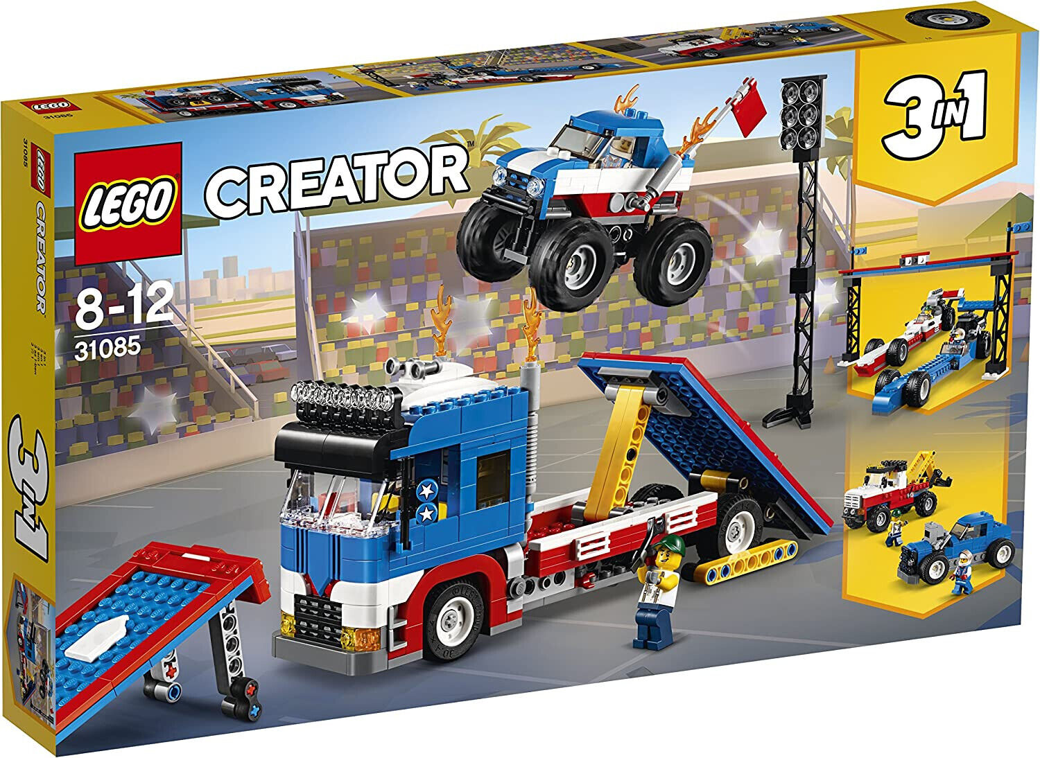 Originale LEGO Creator 31085 - Show Einbeinig Itinerante