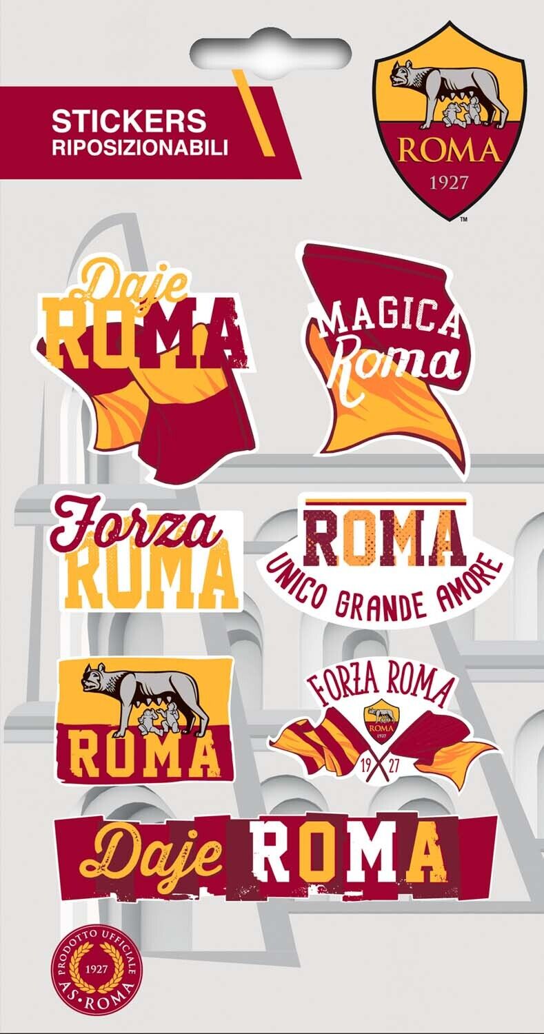 Merchandising Imagicom: As Roma Pvc Sticker Graphic