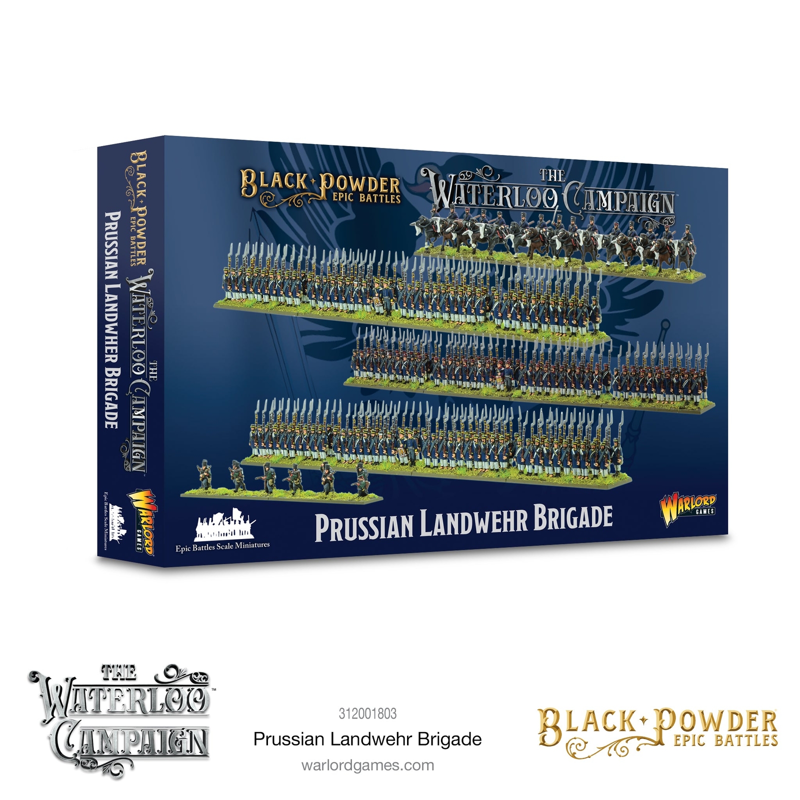 Warlord Games, Black Powder Epic Battles - Waterloo: Prussian Landwehr Brigade
