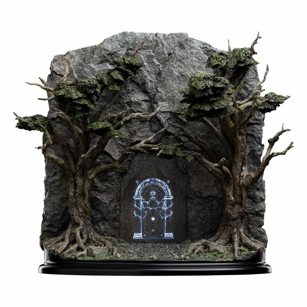 LORD OF THE RINGS - The Doors of Durin Environment Polystone Statue Weta
