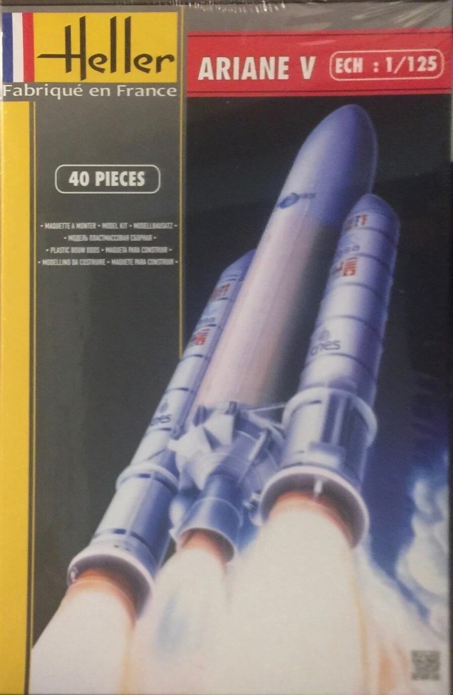 Heller Ariane V Ref 80441 Escala 1:125