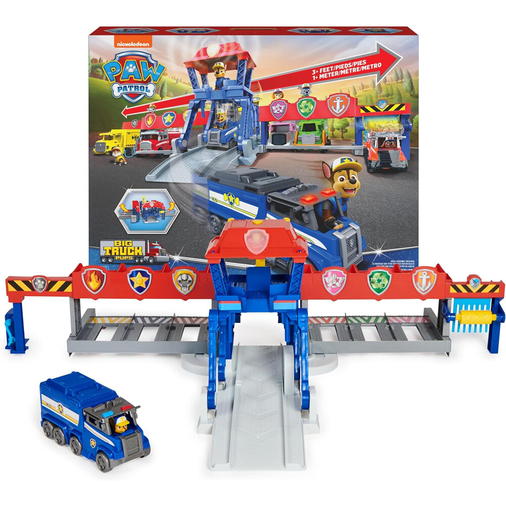 Paw Patrol Big Rig Highway Rescue Playset Trasformabile Gioco Idea Regalo