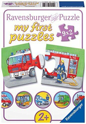 Ravensburger Italy Puzzle 9X2 Pezzi Veicoli da Lavoro,, 4005556073320 (Q4Z)