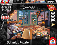 Schmidt SSP Puzzle Secret -Im Ferienhaus 1000 59655 Altri giocattoli 59655