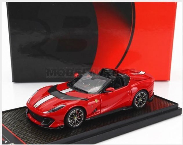 BBR-MODELS BBRC263C2 FERRARI - 812 COMPETIZIONE A SPIDER 2022 - SILVER WHEELS -