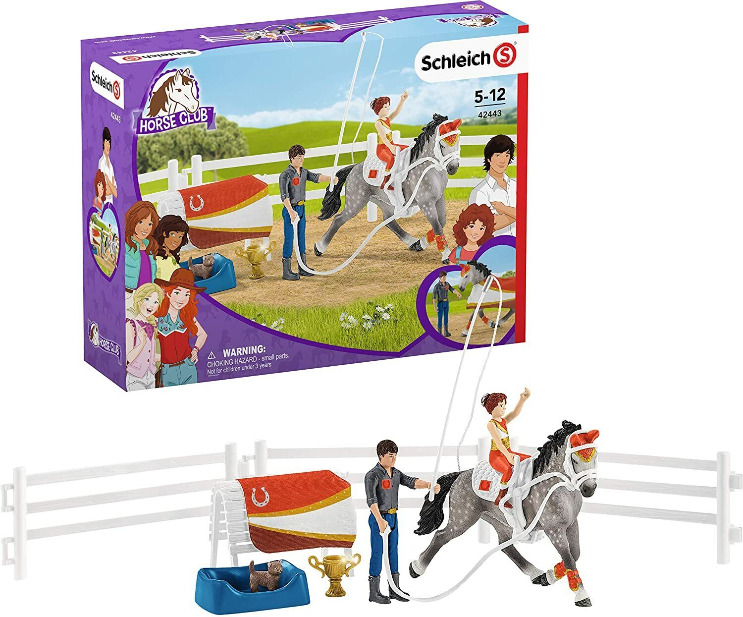 SCHLEICH 2542443 HORSE CLUB MIA EQUITAZIONE ACROBATICA