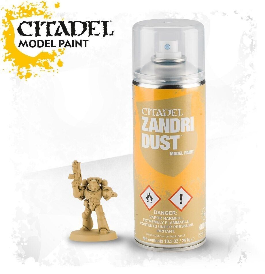 ZANDRI DUST spray Citadel base acrilica model paint 400 ml