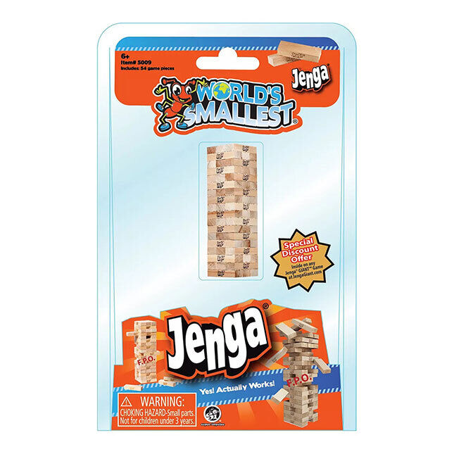Super Impulse World's più Piccolo Jenga