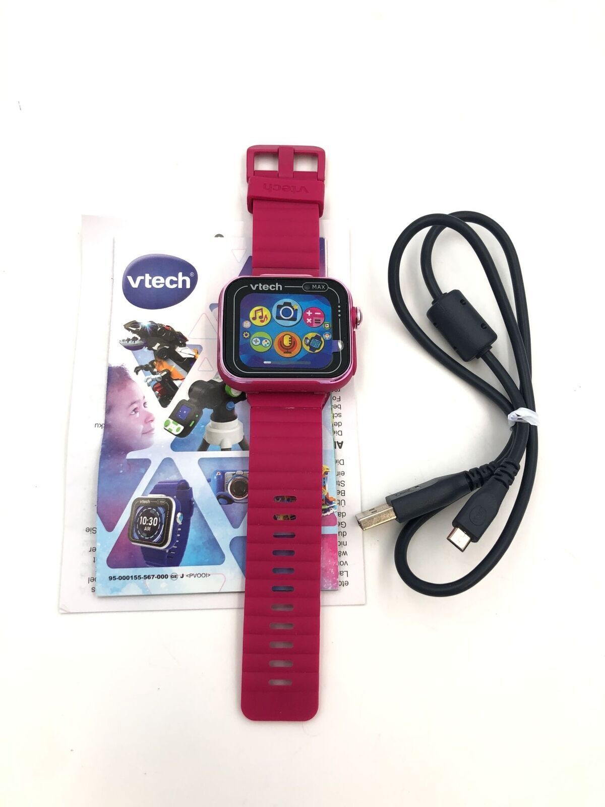VTech KidiZoom Smart Watch MAX in viola - orologio per bambini con...