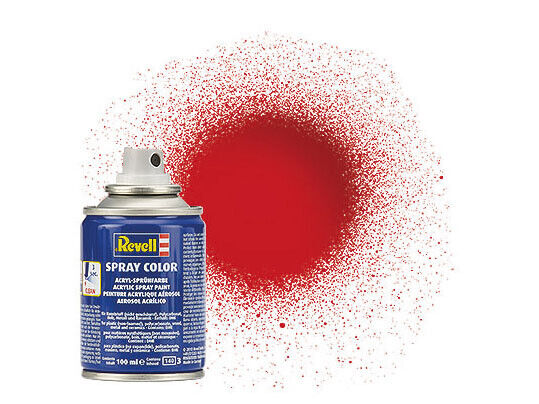 Vernice Spray Per Plastica 100 Ml. Fiery Red Gloss 34131 REVELL
