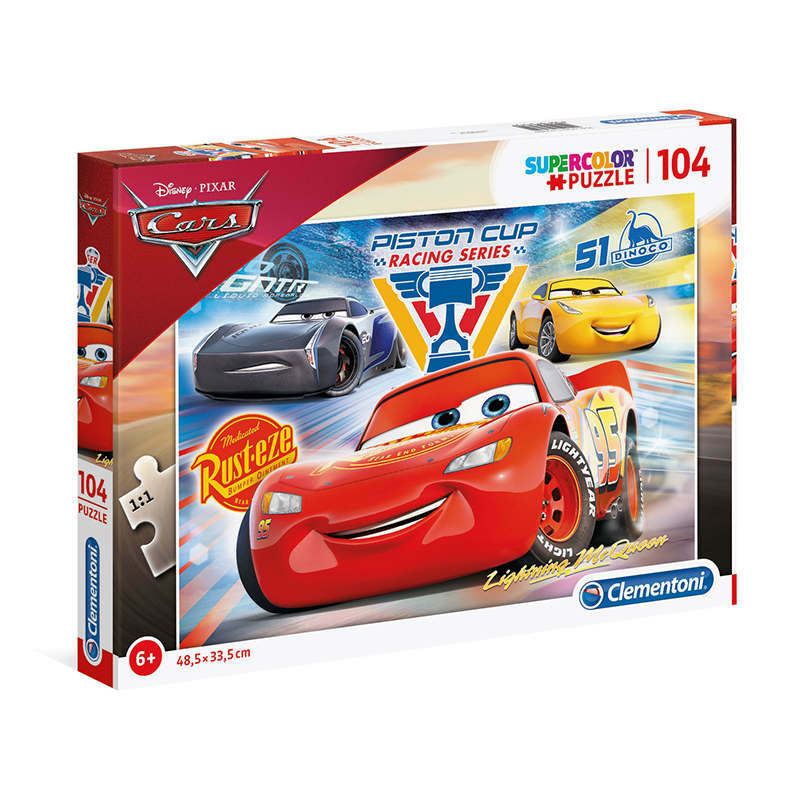PUZZLE 104 CARS 3 CLEMENTONI
