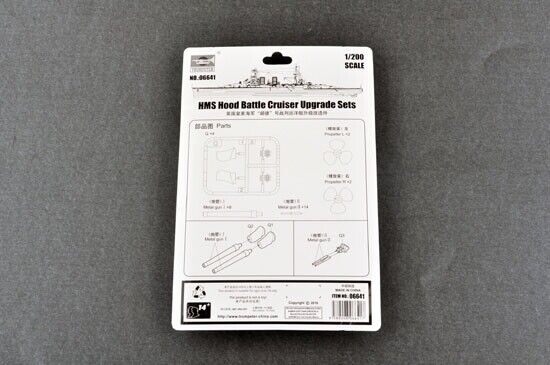 Trumpeter 06641 1/200 HMS HOOD UPGRADE SETS