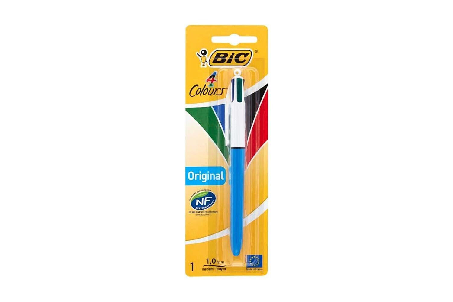 Bic Penna bic 4 colori blisterata singolarmente.