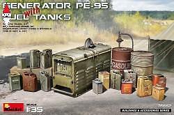 MINI ART 1/35 GENERATOR PE-95 WITH FUEL TANKS