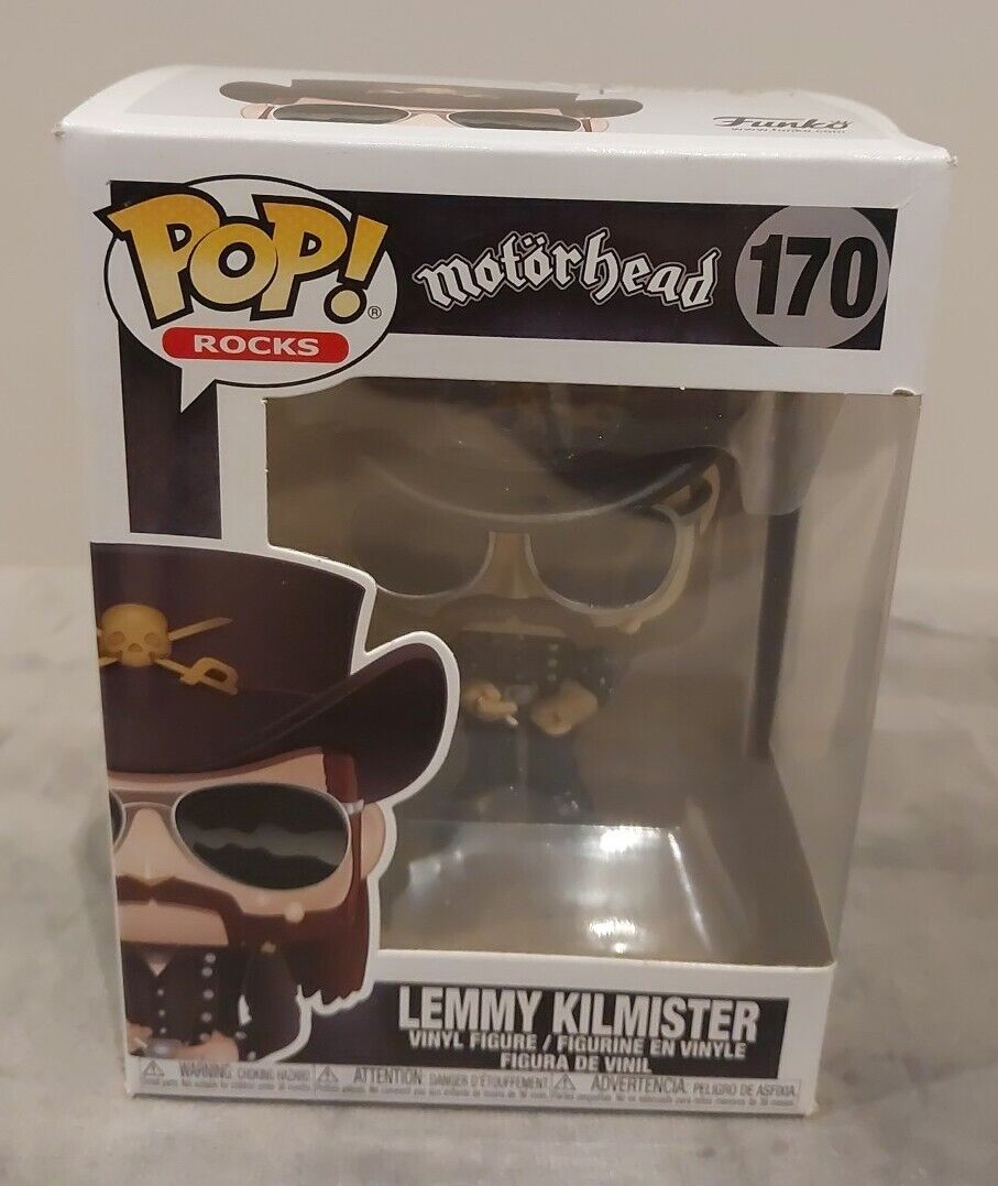 FUNKO POP MUSIC ROCK LEMMY KILMISTER MOTORHEAD 170 VINYL FIGURE