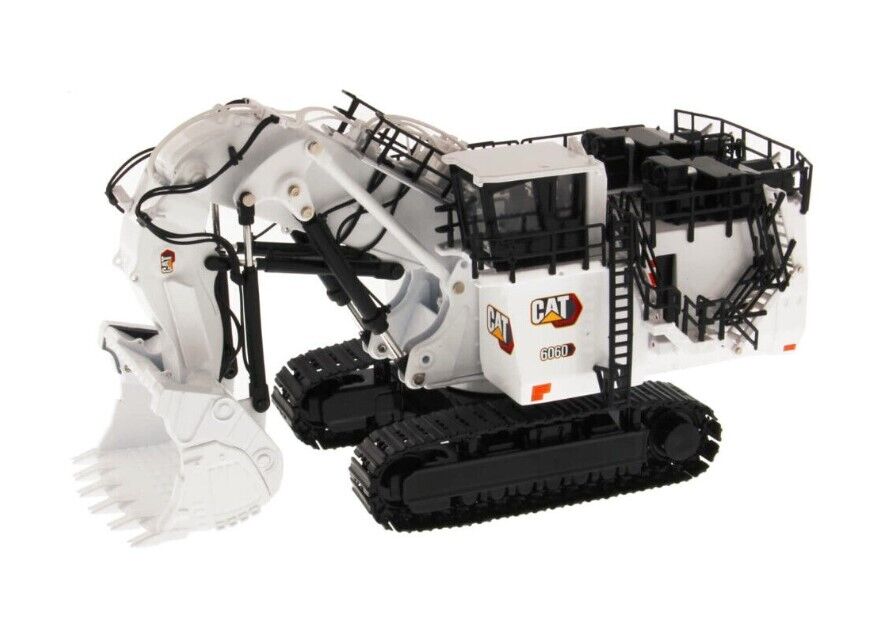 DIECAST MASTERS - Escavatore minerario CATERPILLAR 6060FS Bianco - 1/87 - DCM...