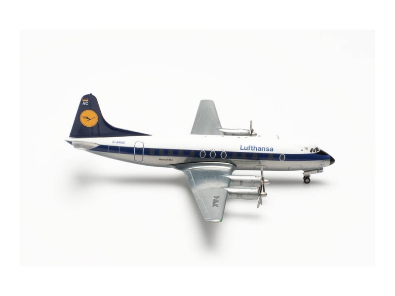 HERPA 1/200 LUFTHANSA VICKERS VISCOUNT 800 – D-ANAC