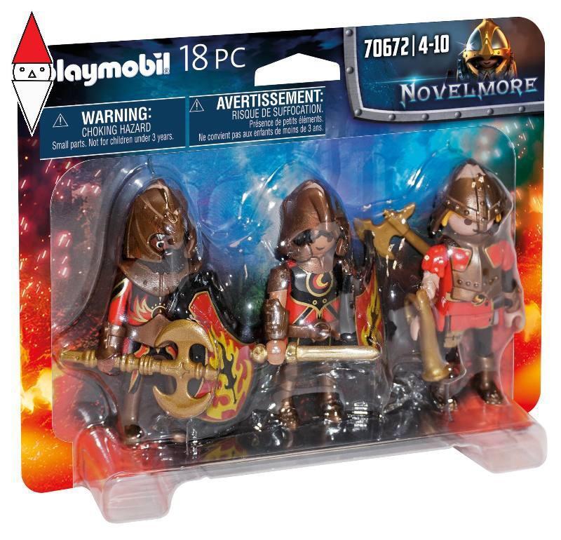 COSTRUZIONE PLAYMOBIL GUERRIERI DI BURNHAM