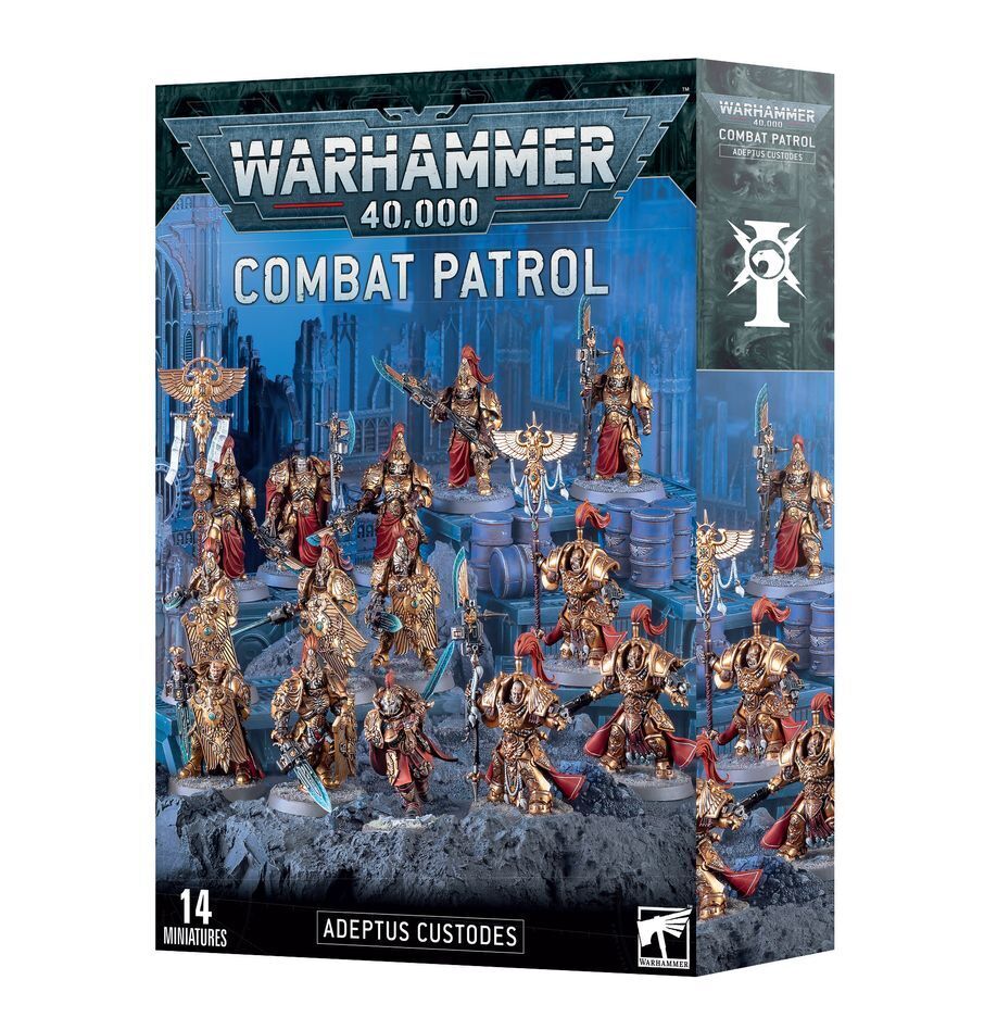Warhammer 40,000 - 73-01 - Combat Patrol: Adeptus Custodes - Games Workshop 9912