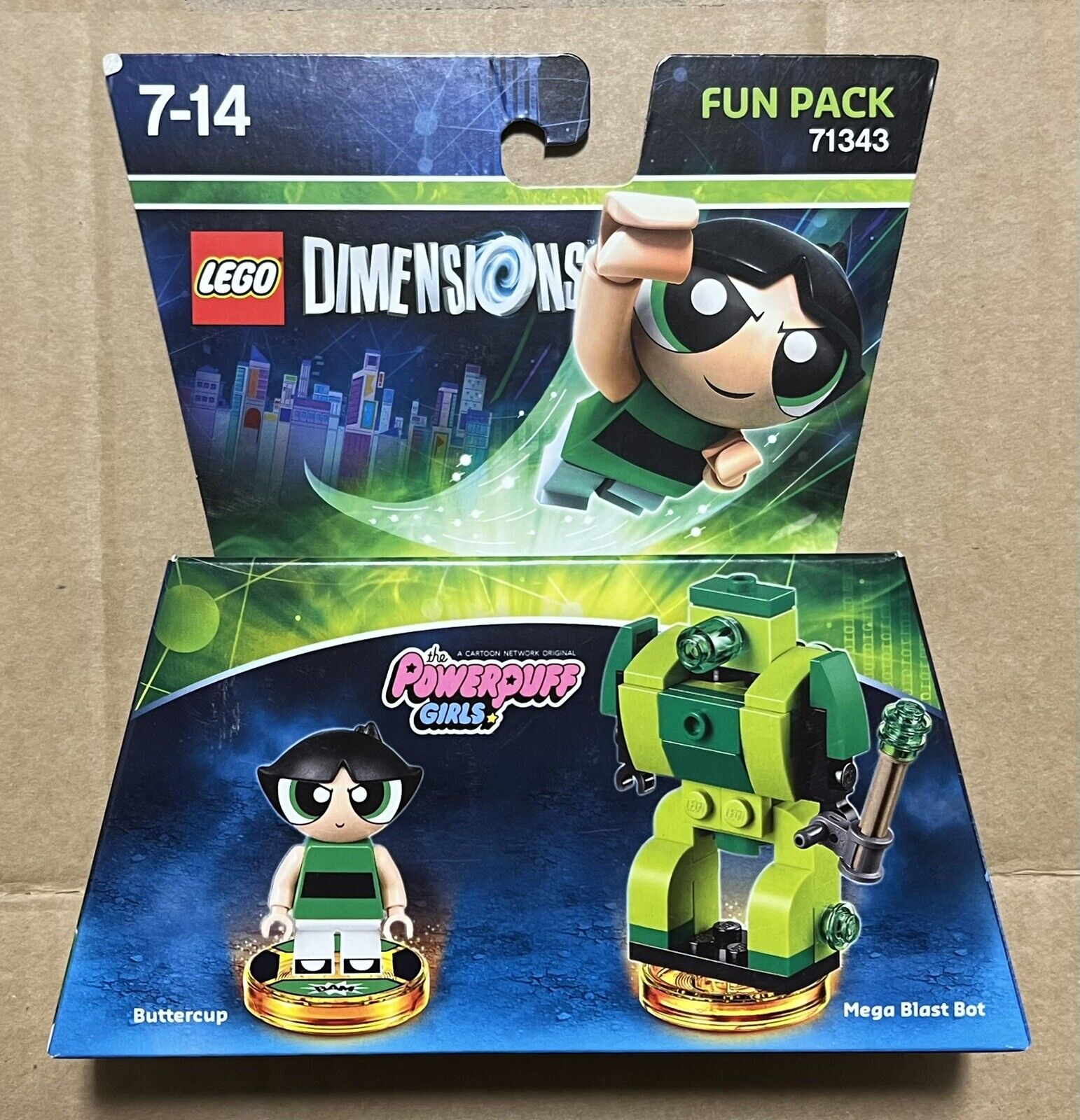 LEGO 71343  DIMENSIONS - Fun Pack Powerpuff Girls Buttercup 2017