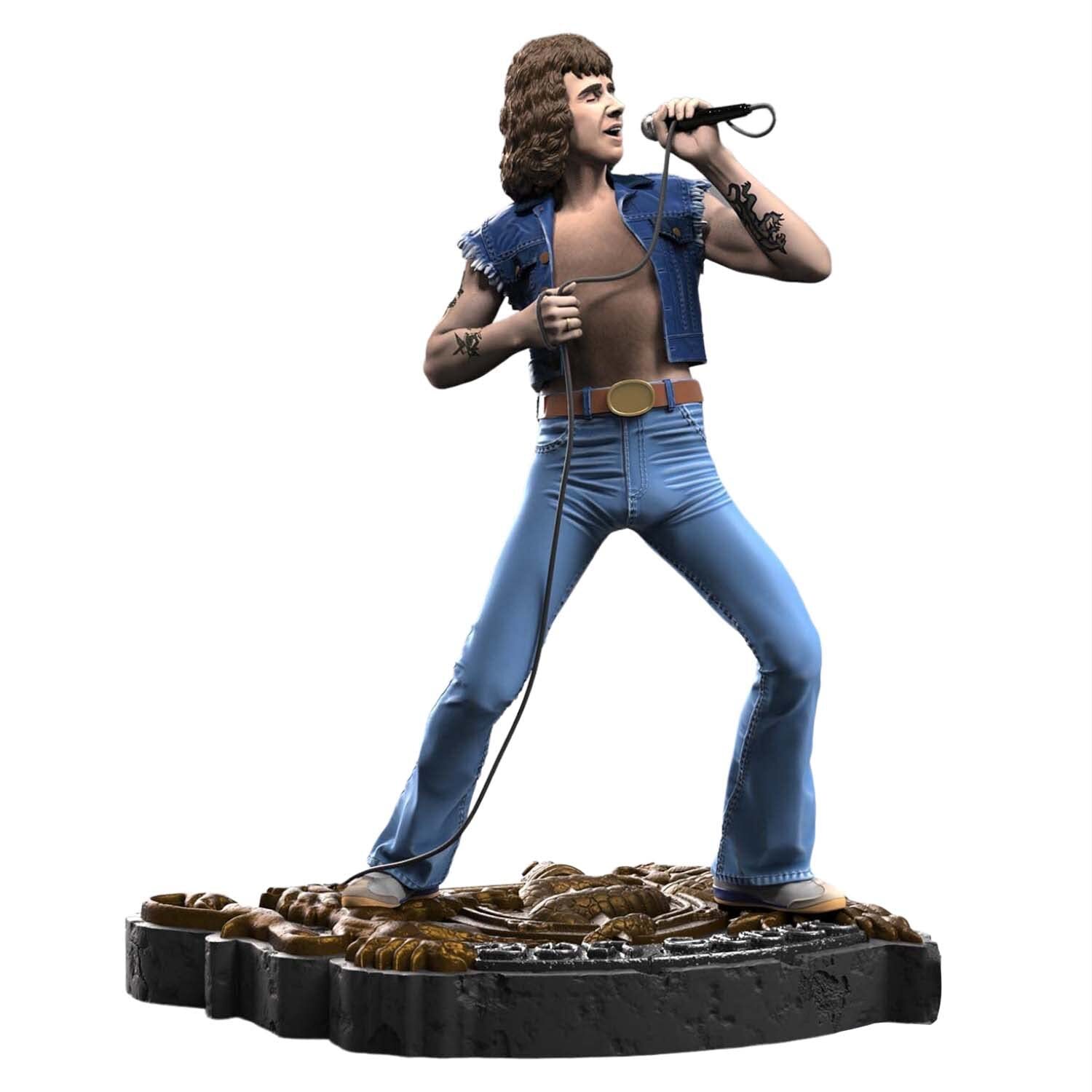 Knucklebonz Bon Scott Rock Iconz Bon Scott Limited Edition, 22 cm