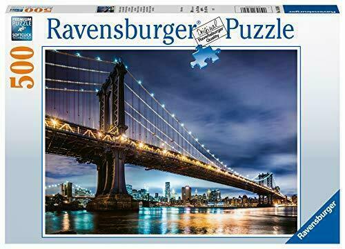 RAVENSBURGER PUZZLE 500 PEZZI NEW YORK LA CITTA' CHE NON DORME MAI     ART 16589