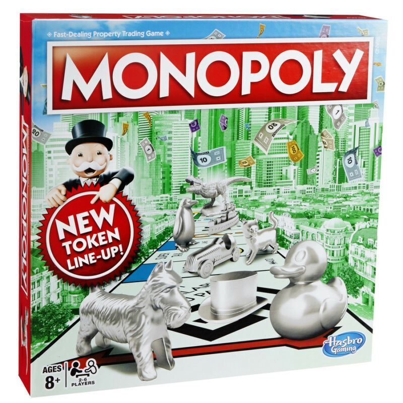 Hasbro Originale Monopoly Classico Gioco da Tavolo