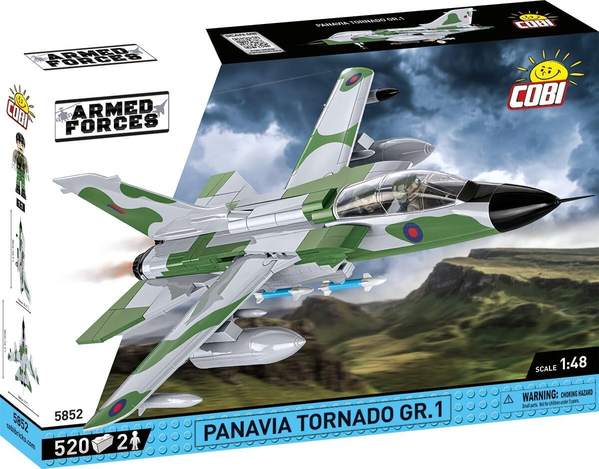 COBI, Aerei militari PANAVIA TORNADO GR.1 – 520 pezzi, 1/48,  COB5852
