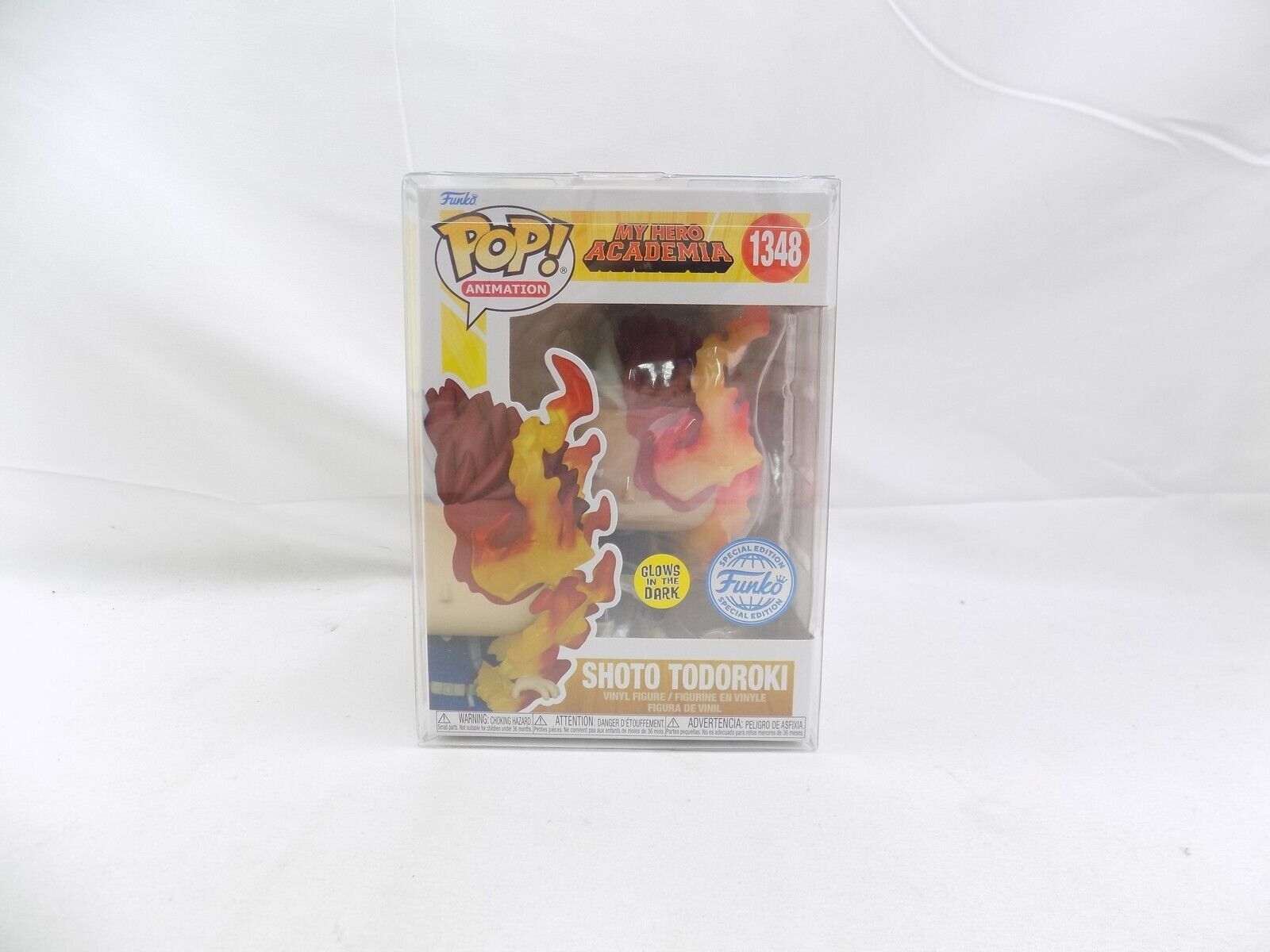 Funko Pop MY HERO ACADEMIA SHOTO TODOROKI 1348 special edition glows in the dark