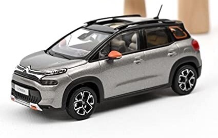 NOREV - CITROËN C3 Aircross 2021 Grigio platino e nero - 1/43 - NOREV155336