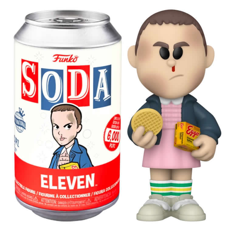 FUNKO SODA Stranger Things Eleven With Chase Vinyl Figure FUNKO