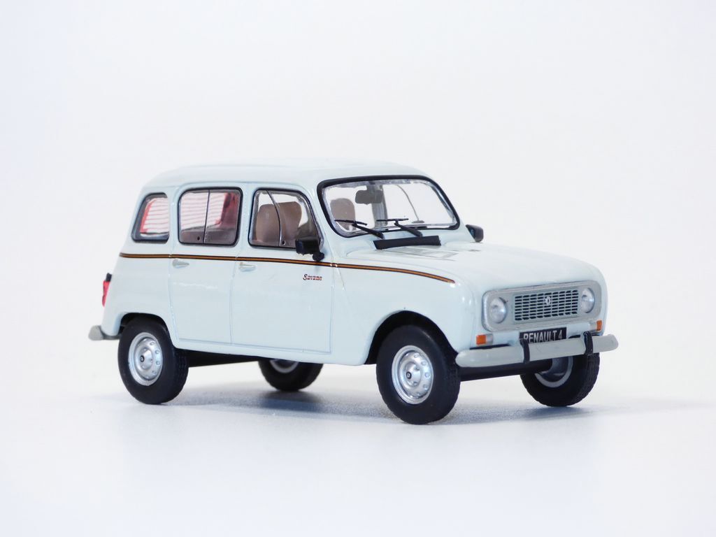 RENAULT 4L - R4 SAVANE blanc 1/43