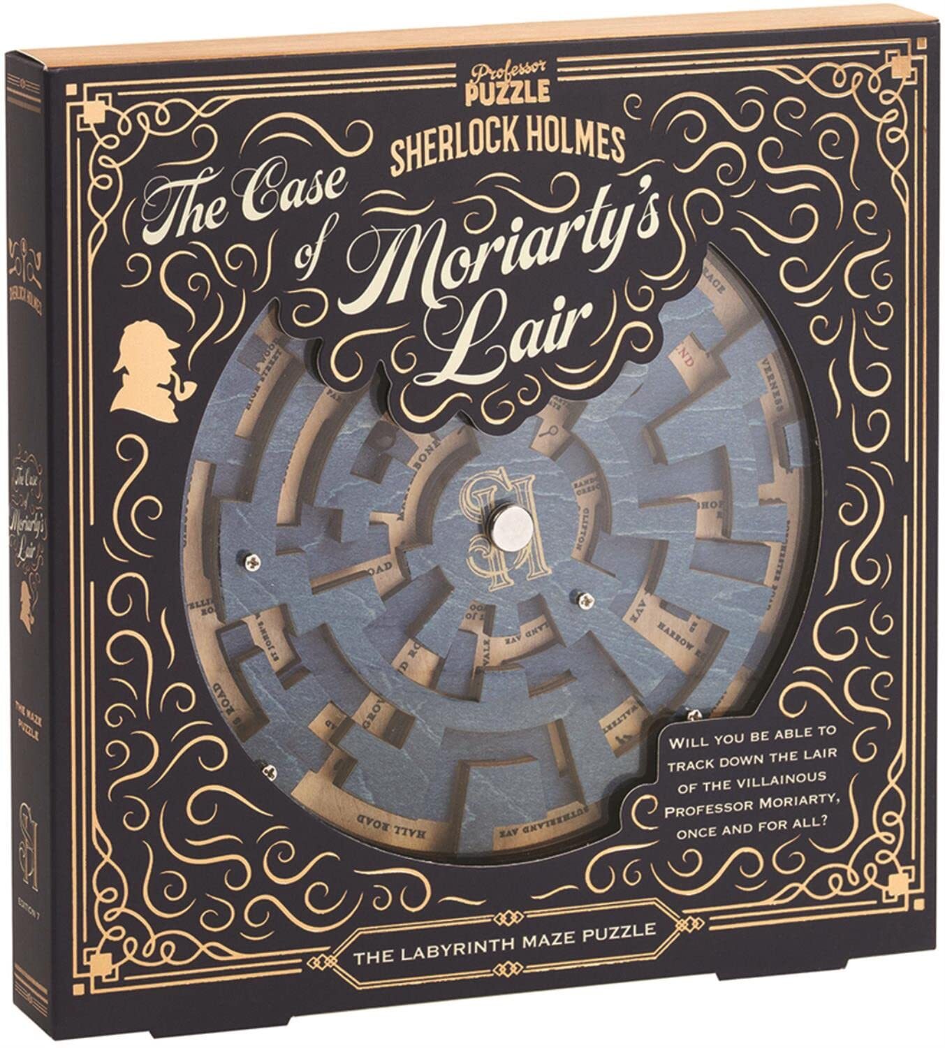 Professor Puzzle   Sherlock Holmes: The Case of Moriarty's Lair   Puzzle Game