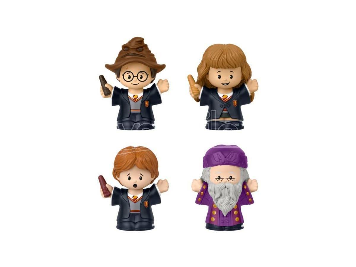 Harry Potter Fisher-price Little People Da Collezionemini Figures 4-pack Philoso