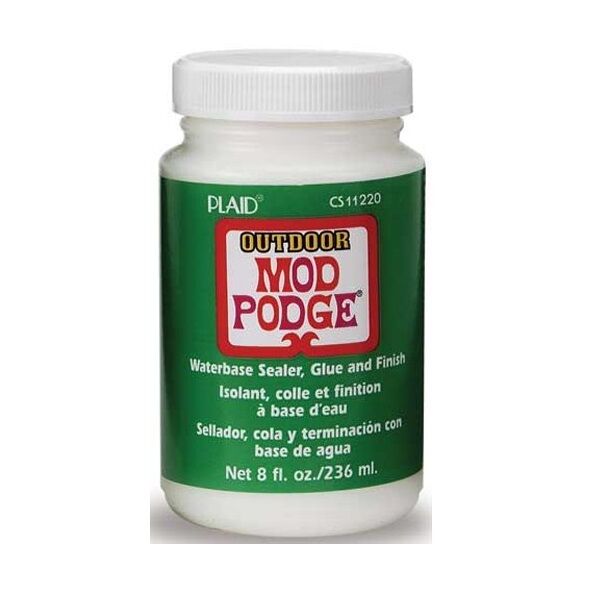 227ml Giardino Esterno, Legno, Cemento & Tessuto Mod Podge Modello Colla