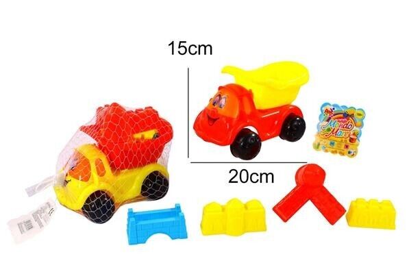 CAMIONCINO CON 4 FORMETTE MARE
