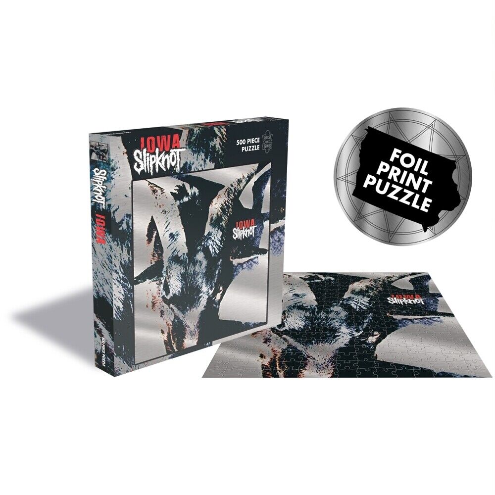 Slipknot Iowa (500 Piece Foil Jigsaw Puzzle)