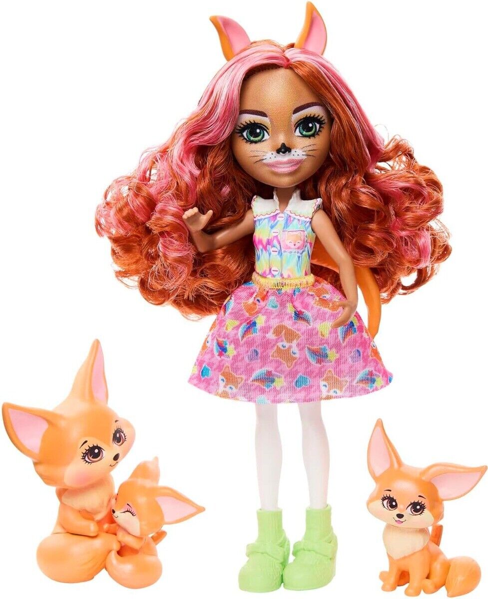 MATTEL, Bambola Enchantimals - Volpe filigranata, ,  MATHNT60