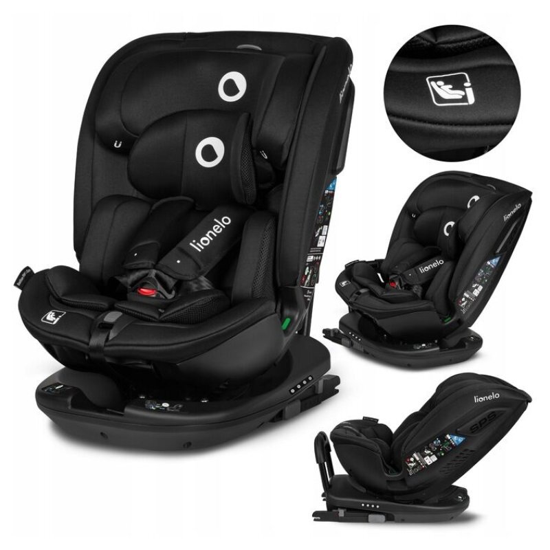 GIOCATTOLO Car seat Bastiaan 40-150cm (LO-BASTIAAN RWF I-SIZE BLACK CARBON)