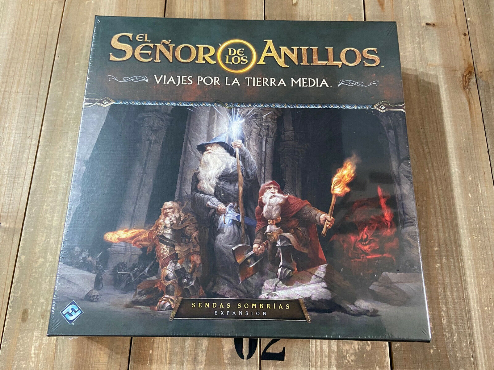 Lotr Viaggio L' Terra Media - Espansione Percorsi Sombrias FFG - Ed. Spagnola