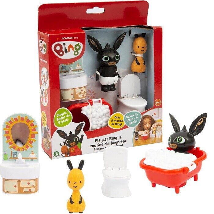 Giochi Preziosi Bing Playset Routine del Bagnetto