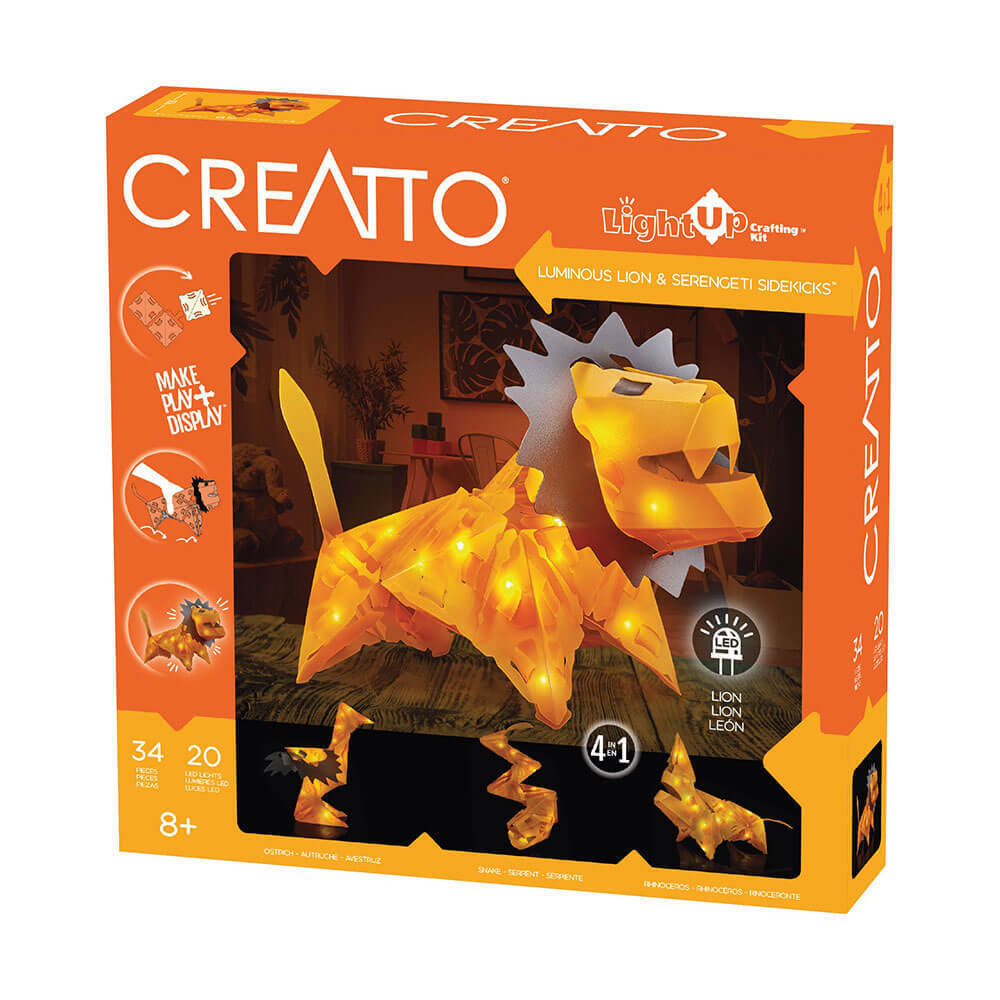Kit scientifici Nuovo Tamigi e Cosmo Creatto Leone luminoso e aiutanti del Seren