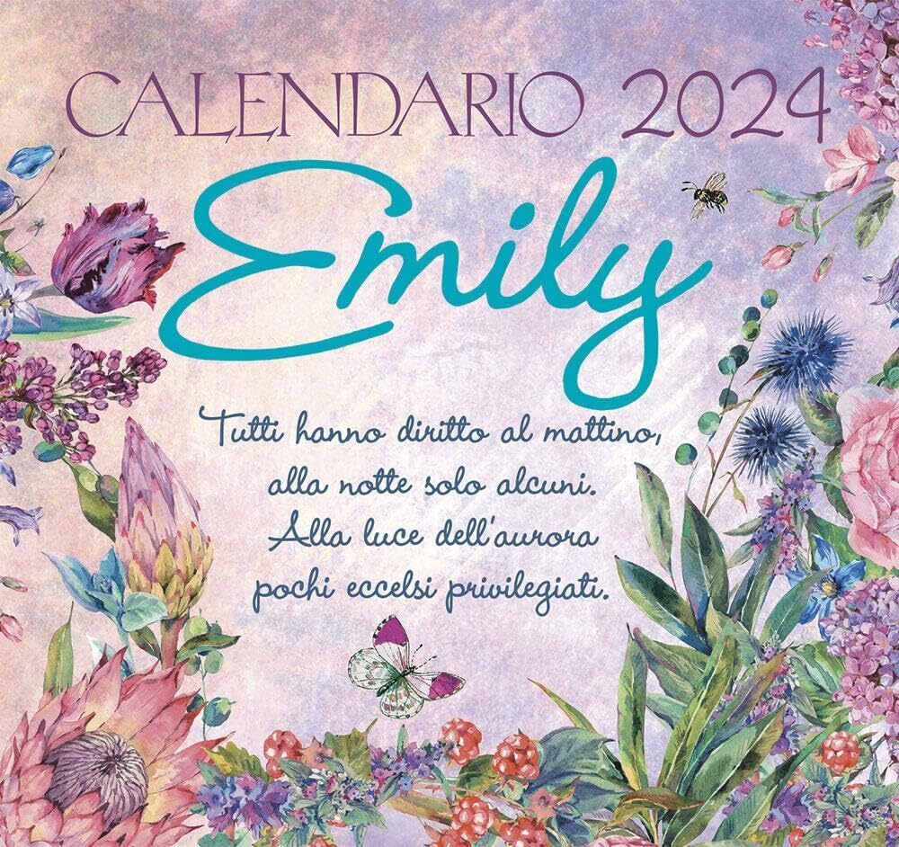 Calendari Aa Vv - Calendario Emily Desk 2024