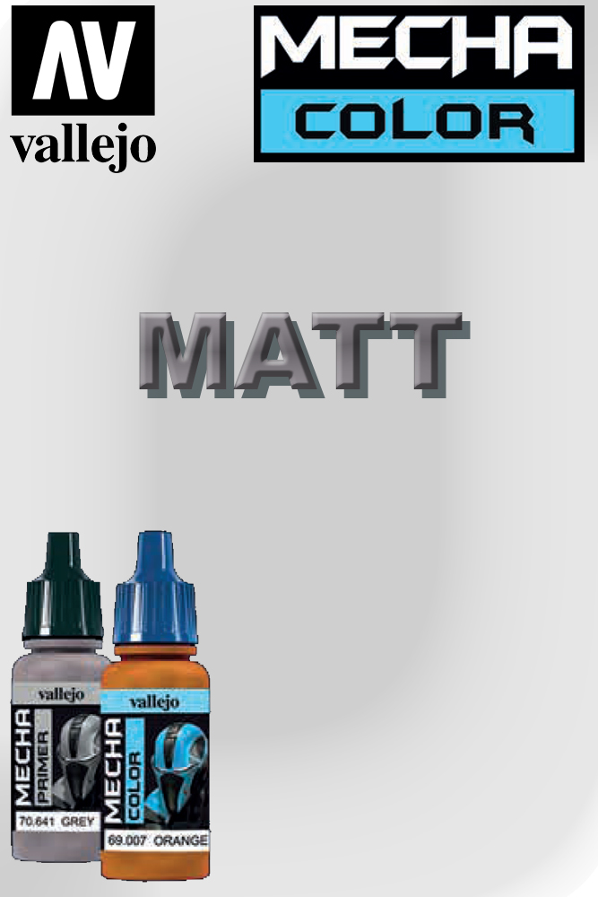 Vallejo Mecha Color Acrylic Paint Colore Acrilico 69702 Mecha Matt Varnish